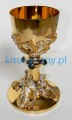 Kielich z kamieniami bogato zdobiony D-0015B-10