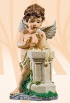 Aniołek stojący przy kolumnie 52 cm