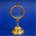 Monstrancja złocona S/210L