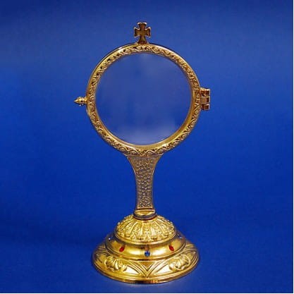 Monstrancja złocona S/210L