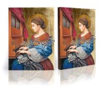 Ikona z certyfikatem Święta Cecylia - patronka muzyki kościelnej