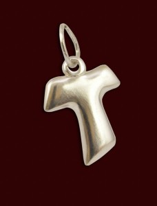 Krzyż TAU - ze srebra K157