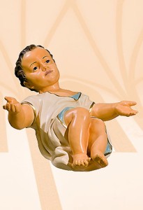 Dzieciątko, figurka, szopka Bożonarodzeniowa 340K/55 cm