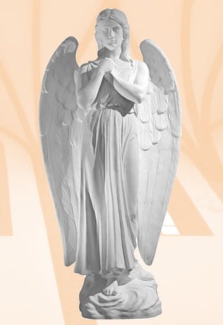 Anioł 140 cm - biały
-1