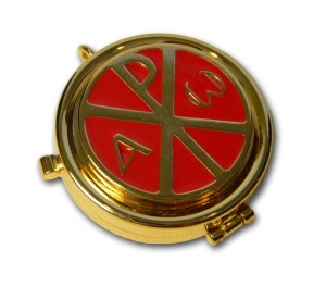 Cyborium złocone na komunikanty S/504-03