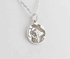 Medalik srebro laser Chrystus Ukrzyżowany