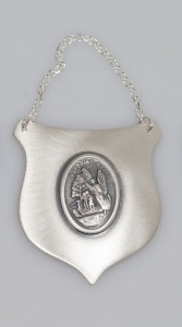 Ryngraf z wizerunkiem Anioła Stróża z dziećmi