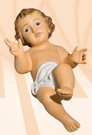  Dzieciątko, figurka, szopka Bożonarodzeniowa 347K/21 cm