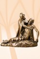 Pieta nr 191 (Matka Boska z Chrystusem) 68 cm - włoskie złoto
-3