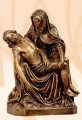 Pieta nr 192 (Matka Boska z Chrystusem) 60 cm- stare złoto-4
