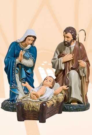 Święta rodzina, figura 374K/63 cm