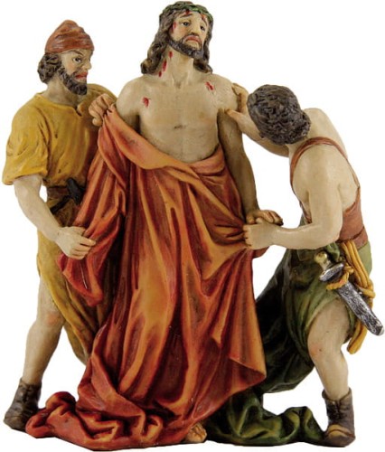  Pasja - Odarcie Jezusa z szat, figura żywiczna K2016 