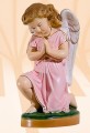 Aniołek klęczący prawy/lewy 28 cm - różowy-2
