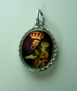 Medalik z masy żywicznej Matka Boża Łaskawa Kielecka