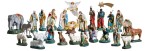 Szopka Bożonarodzeniowa, figury do szopki 30 elementów - 55 cm