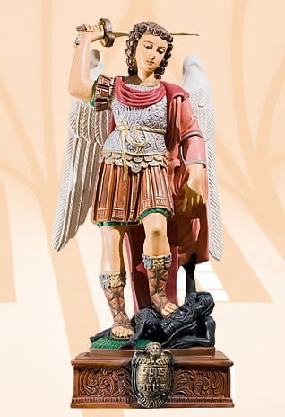 Święty Michał Archanioł figura 50 cm