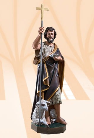 Święty Jan Chrzciciel figura 110 cm