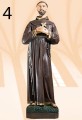 Święty Franciszek figura - kolor naturalny - 100 cm-5