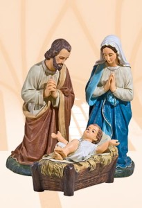  Święta rodzina, figura 67 cm 372K