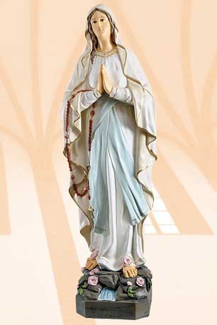 Matka Boża z Lourdes - Figura 80 cm-1