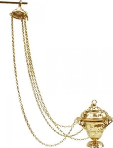 Trybularz mosiężny duży SK 07