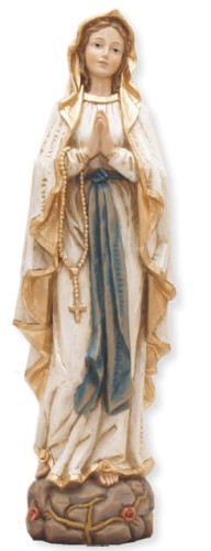 Matka Boża z Lourdes, figura żywiczna M038