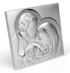 Obrazek posrebrzany włoskie - Święta Rodzina W/6664