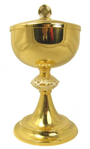 Puszka na komunikanty z koszyczkiem na 1000 komunikantów