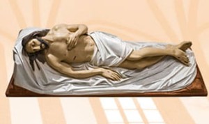 Chrystus do grobu 180 cm