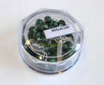Różaniec z kamieni naturalnych - malachit 