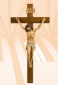 Korpus Chrystusa z krzyżem 156x78 cm - kolor naturalny-3