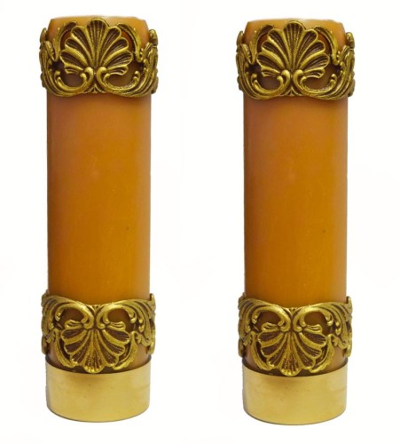 świece parafinowo - woskowe