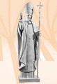 Figura Ojca św. Jana Pawła II - 120 cm - biała-2