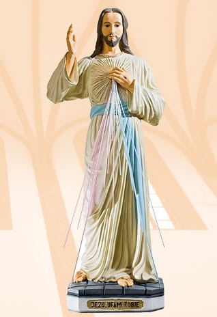 Jezus Miłosierny figura 120 cm