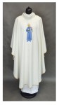 Ornat ecru ze św. Maksymilianem Kolbe