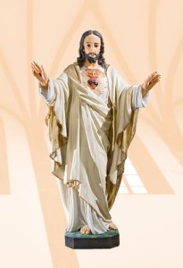 Serce Pana Jezusa figura 105 cm