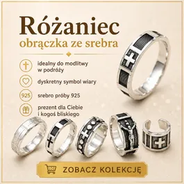 różańce na palec ze srebra